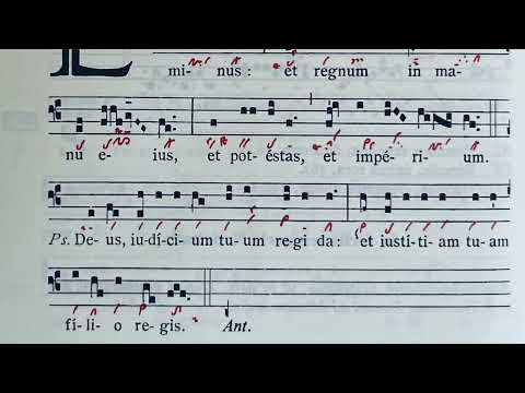 Ecce advenit dominator Dominus   Ad introitum in Epiphania Domini