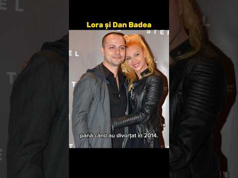 Lora și Dan Badea - 10 Cupluri de care ai uitat cã au fost împreunã #shorts #lora #danbadea