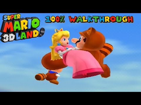 Super Mario 3D Land Full Game Walkthrough 100% (No Damage)