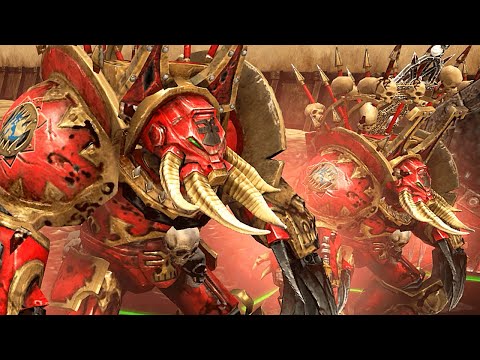40 Khorne Terminators vs 2000 Imperial Guardsmen! - Astartes Mod | WH40K: Dawn of War 2: Retribution