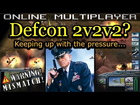 Defcon 2v2v2 - Air Force General - No Rules | C&C Generals Zero Hour | No Commentary