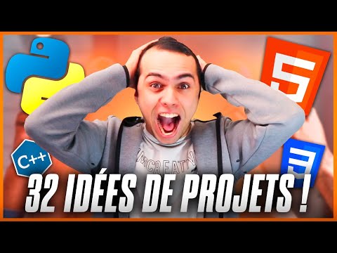 32 Idées 💡 de projets de PROGRAMMATION !
