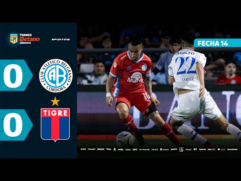 BELGRANO 0 - 0 TIGRE | Resumen del partido | #TorneoBetano Clausura 2025