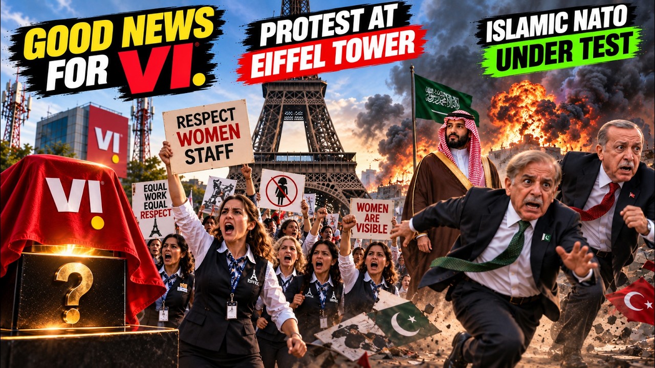 Good News For Vi, Protest At Eiffel Tower, Islamic NATO Fails?