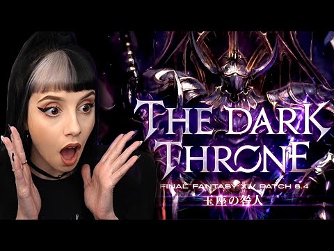 FFXIV PATCH 6.4 "DARK THRONE" TRAILER REACTION [English] SarahJane