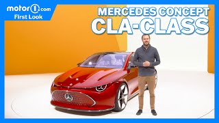 Mercedes-Benz Concept CLA-Class First Look: Gone Electric