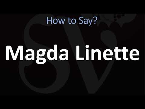 How to Pronounce Magda Linette? (CORRECTLY)