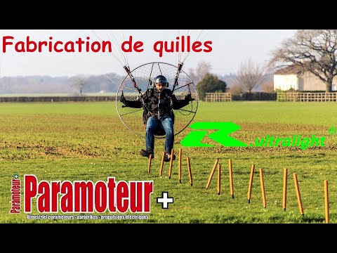 R.ultralight et Paramoteur + vous présente la fabrication des quilles de Bowling Landing.