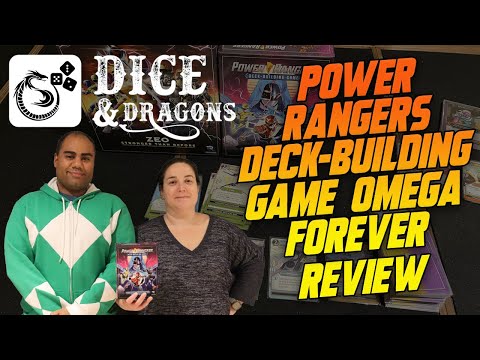 Dice and Dragons - Power Rangers Deck-Building Game Omega Forever Review