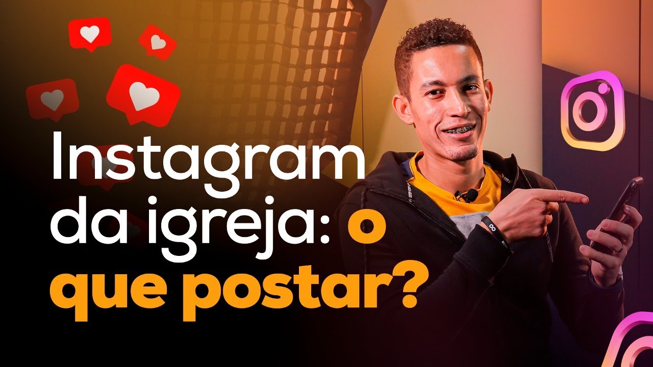 Ideias de conteúdos para postar no Instagram da igreja
