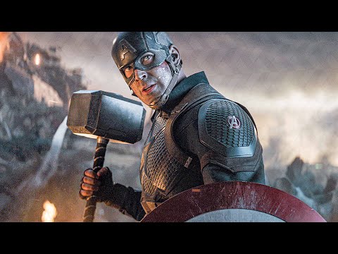 Captain America Lifts Thor's Hammer Mjolnir Scene - AVENGERS 4: ENDGAME (2019) Movie Clip