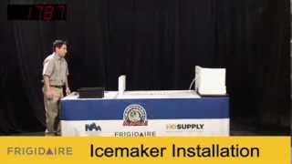 2013-2014 Maintenance Mania Training Video - Frigidaire Icemaker Installation