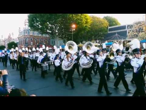 CFHS Falcon Band Disneyland Performance 4-2013