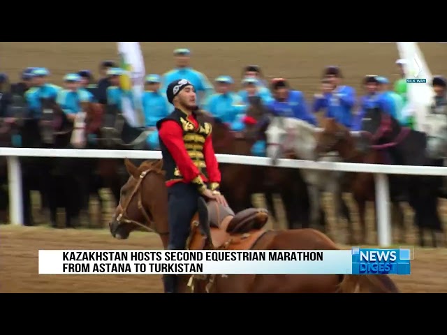 Kazakhstan hosts second equestrian marathon from Astana to Turkistan