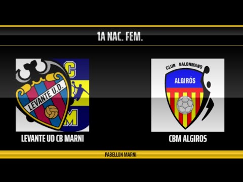 LEVANTE UDBM MARNI B - CBM ALGIRÓS 1A NAC. FEM.