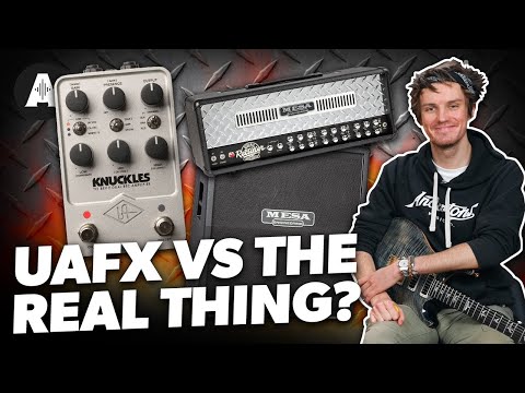 Universal Audio UAFX Knuckles '92 Dual Rec Amplifier Pedal Universal Audio UAFX Knuckles '92 Dual Rec Amplifier Pedal