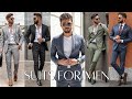 Best Suits For Men Suits For Beginners Style Guide Stylish Suits And Blazers Outfit Ideas