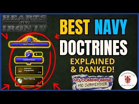 ⚓ NEW Naval Doctrines RANKED: The NCNS META! | HOI4 Guides