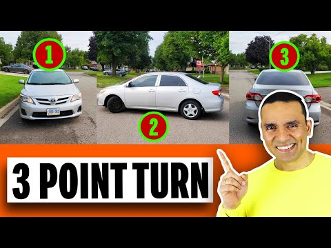 3 POINT TURN | WATCH THIS if you don't want to FAIL! Video