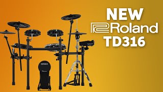 Video thumbnail for Roland V-Drums TD316 Electronic Drum Set Demo by Sweetwater Soundcheck