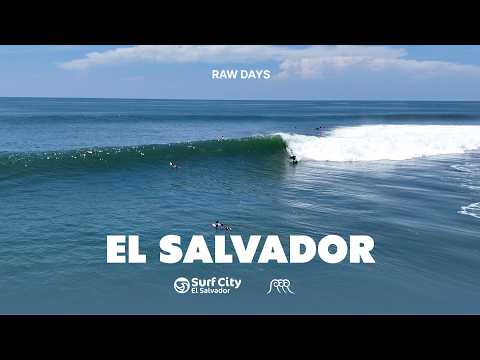 El Salvador Surf City | RAW DAYS — Dreamy Right-Hand Waves at Punta Roca with Bryan Perez
