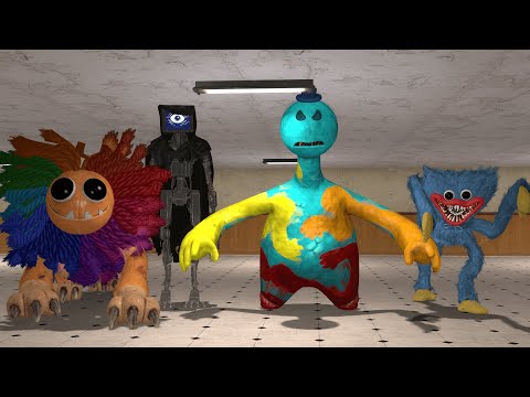 Surviving Huggy & Chapter 4 Poppy Playtime | Garry's Mod