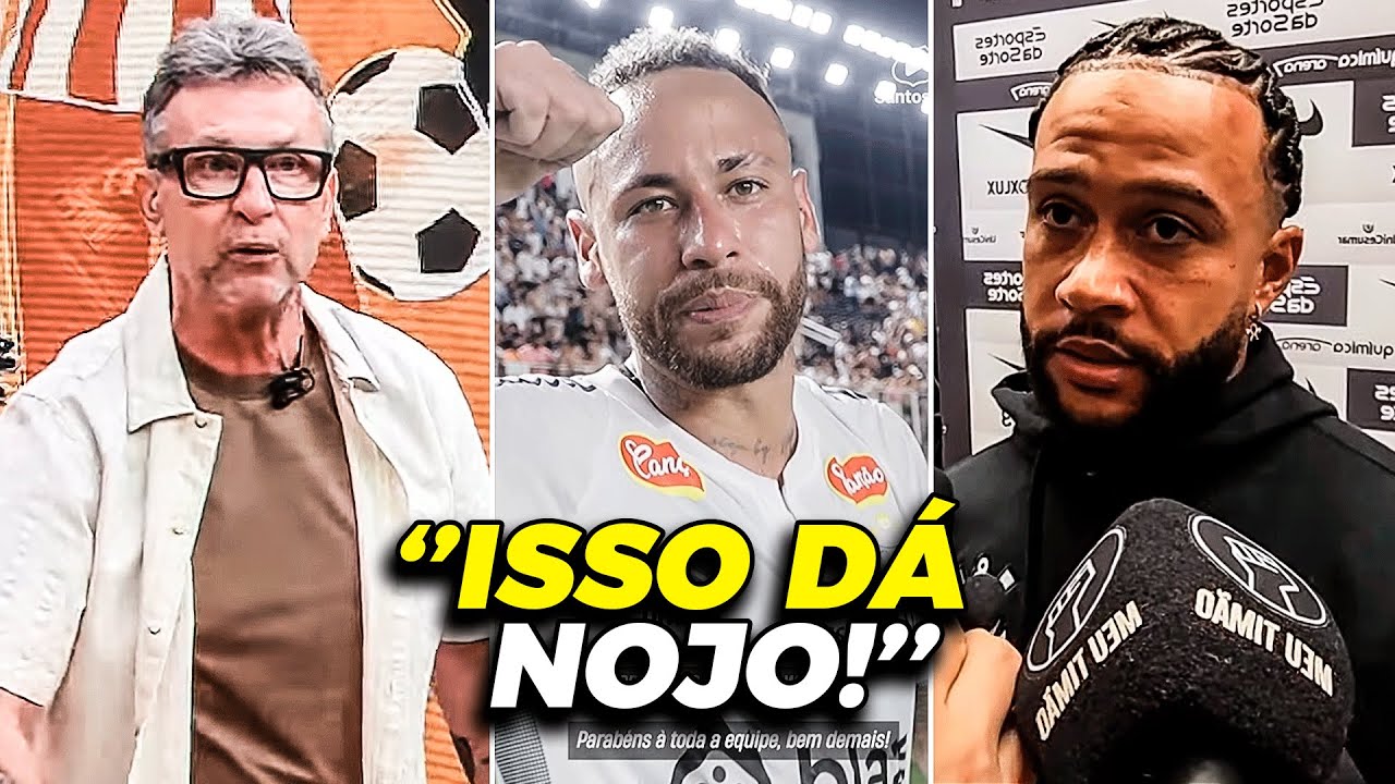 NETO FOI PRA CIMA DE NEYMAR E MEMPHIS DEPAY APÓS PUBLICAÇÃO BIZARRA DE JOGADORES!