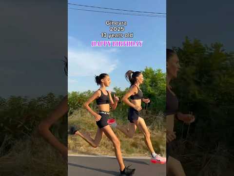 From 2021 to 2025: Ginevra's progress. It’s her birthday! #runners #run #happybirthaday #running