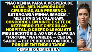 Minha irmã riu e disse: esqueça o Natal, sua vida é um caos — então o namorado dela invadiu.