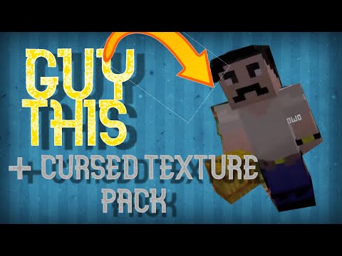 matthew red - cursed texture pack + curesd frind is not  good mix (minecraft)