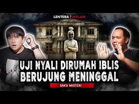MENINGGAL SETELAH UJI NYALI DIRUMAH ANGKER PONDOK INDAH