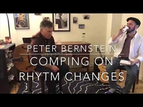 Peter Bernstein -  comping on rhythm changes