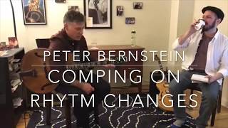 Peter Bernstein -  comping on rhythm changes