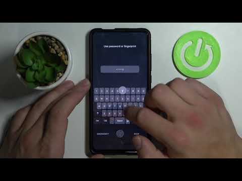 How to Set Up and Use All Unlocking Methods XIAOMI MI 9T - Face Unlock, Fingerprint, PIN and Pattern