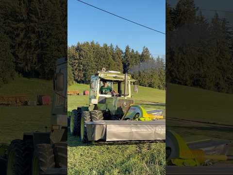 MB-Trac 900 Power beim mähen #viral #farming #agrikultur #landwirtschaft #mbtrac