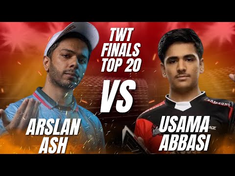 Arslan Ash Vs Usama Abbasi TWT GLOBAL FINALS 2025 - TOP 20