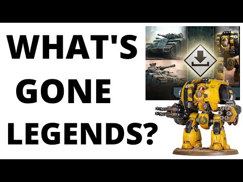 Big Warhammer 40K Legends Download for Space Marines - Leviathans, Contemptors and More