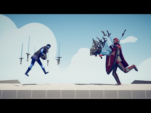 RAPID FIRE SWORDCASTER vs EVERY UNIT - Totally Accurate Battle Simulator TABS