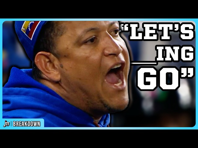 Miguel Cabrera goes off on the umpire, a breakdown