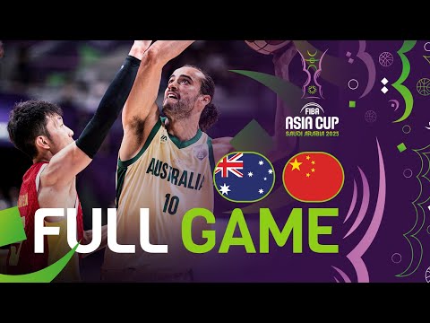 Final | Australia v China | Full Basketball Game | FIBA Asia Cup 2025