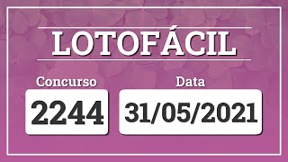 Capa de LOTOFÁCIL 2244