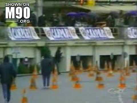 YIKES Ferrari F50 Takes A Guy Out