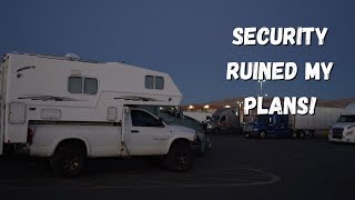 Fixing My Truck Camper Home In Parking Lots While Living On The Road