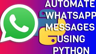Sending WhatsApp messages using Python || PyWhatKit