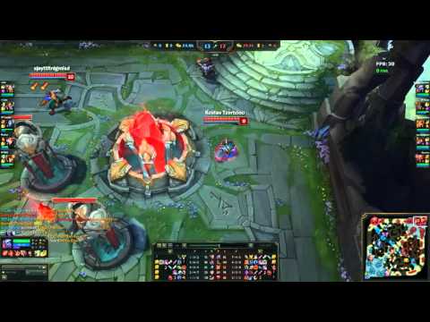 LoL: FORG1VEN Tristana vs Lucian ADC SEASON2016 Feb 2016