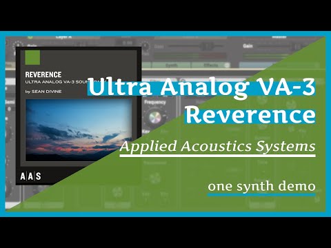 Ultra Analog VA-3 / Reverence