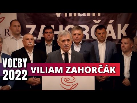VILIAM ZAHORČÁK - Ohlásenie kandidatúry vo voľbách do VÚC