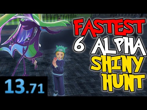 I Optimized The 6 Alpha Shiny Hunt