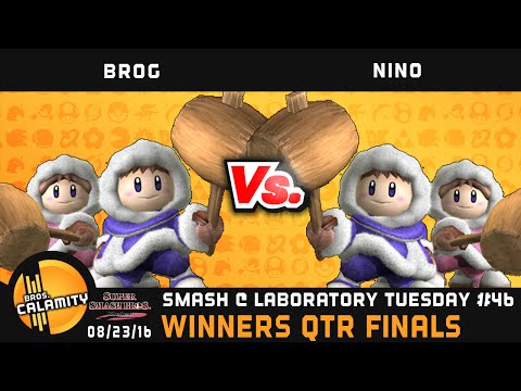 S@LT #46 | NBR | Brog (Ice Climbers) vs Nino Ice (Climbers) - Winners Qtr Finals - Melee Singles