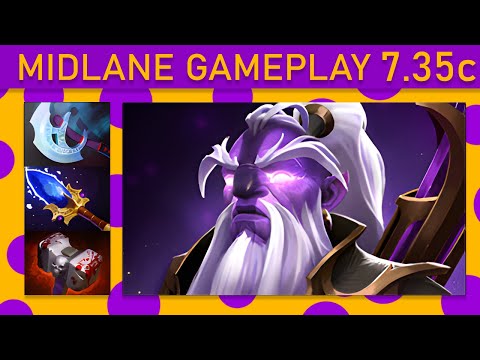 ⭐ New Patch 7.35c Void Spirit 15+ Kills! Mid Gameplay - Dota 2 Top MMR
